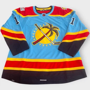 Adidas NHL Florida Panthers Huberdeau Authentic Jersey H52361 Mens size 54 New - Picture 1 of 12