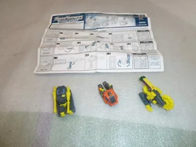 Transformers Armada dualor,buzzsaw,drill bit Min-Con Teams - Image 1 of 4