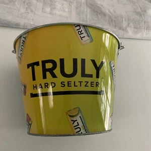 Truly Hard Seltzer  Metal Logo Bucket Bottles / Cans on Ice - Picture 1 of 5
