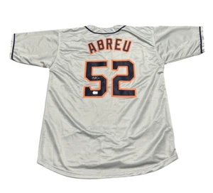 Bryan Abreu Signed Houston Astros Custom Jersey Beckett Witness BAS COA - Picture 1 of 3
