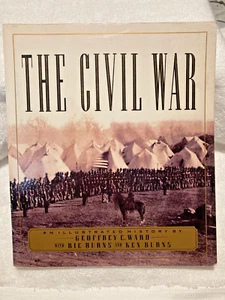 The Civil War An Illustrated History 1991 Geoffrey Ward & Ken Burns #2 - Picture 1 of 4