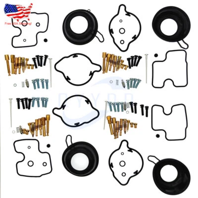 Kit de reparación de carburador de 4 piezas apto para diafragma Honda CBR600F2 1991-1994 EE. UU. Foto 1 de 4