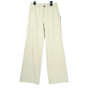 Nili Lotan X Target Women’s High Waist Wide Leg Chino Pants Birch Size 2 - Picture 1 of 10