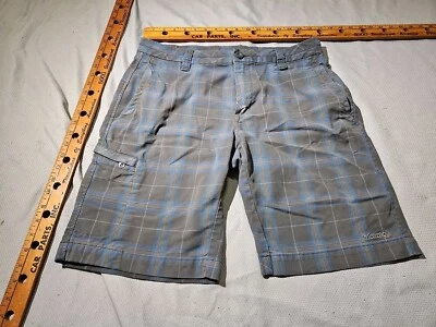 Pantalones cortos informales chinos a cuadros Marmot para hombre talla 34 gris azul exterior senderismo  Foto 1 de 4