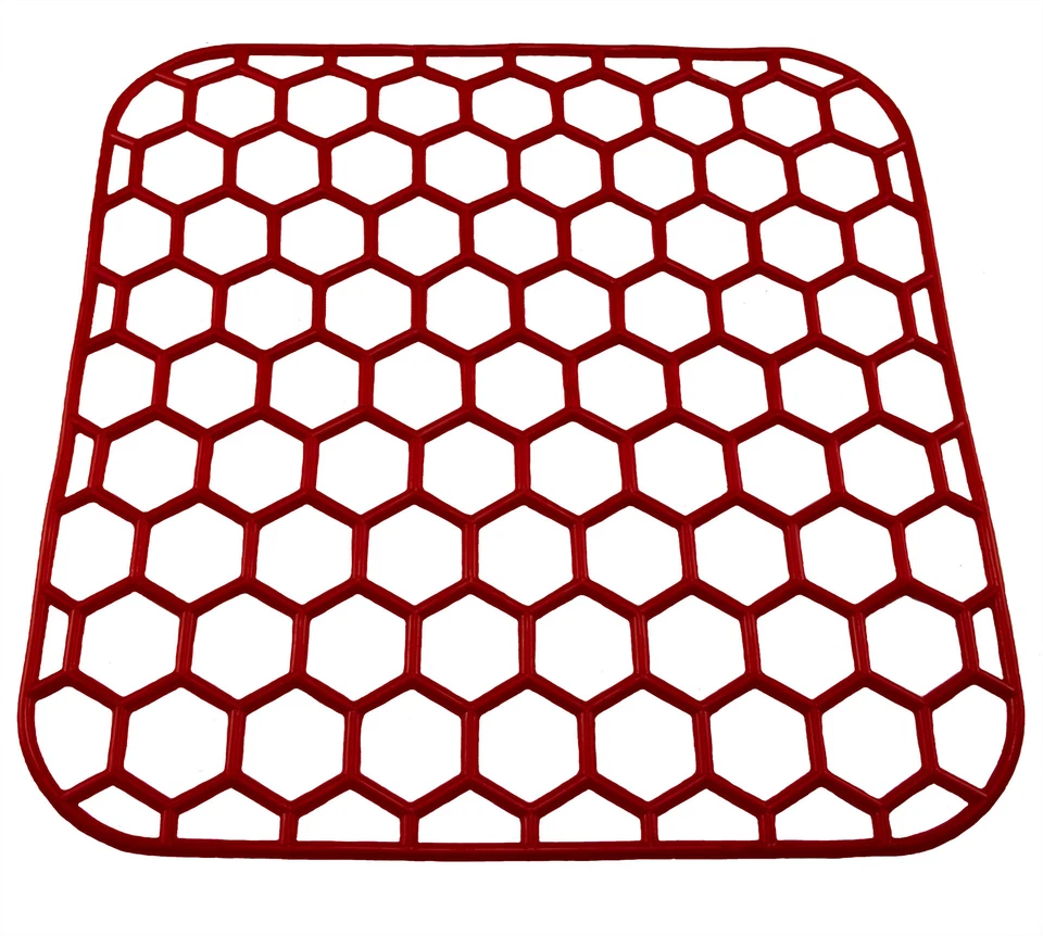 Spülbeckenmatten Spülbeckeneinlage Spülmatte weich rechteckig 28x28 cm 4 Farben - Bild 1 von 1