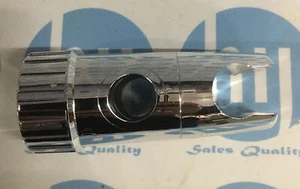 # Shower Slider Bracket Chromed Plastic Holder To Fit 19Mm Rail X 1 *new* - Picture 1 of 3