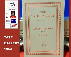 THE TATE GALLERY LONDON - A BRIEF HISTORY AND GUIDE - VINTAGE BOOKLET 1953 - Picture 1 of 5