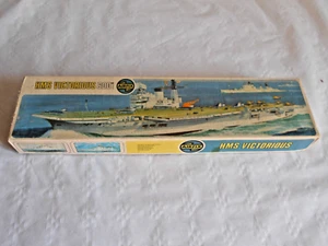 Kit Airfix Vintage Escala 600 HMS Victorious Portaaviones - Imagen 1 de 3