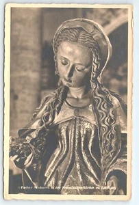 Postal Virgen cazadora en la iglesia franciscana de Salzburgo Austria - Imagen 1 de 3