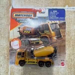 Matchbox MBX Cement King HD "Matchbox Construction" (2025 Real Working Rigs - Mi - Picture 1 of 6