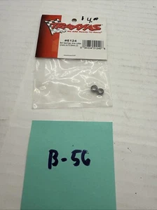 TRA5124 Traxxas  Ball bearings, blue rubber sealed (4x7x2.5mm) (2) OEM NIB 5124 - Picture 1 of 1