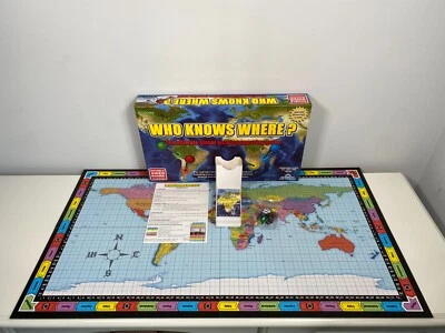 Who Knows Where The Ultimate Global Location Guessing Board Game - VGC - Image 1 of 4