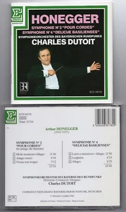 Arthur Honegger - Symphonies Nos. 2 For Strings & 4 Deliciae Basilienses, Erato - Picture 1 of 1