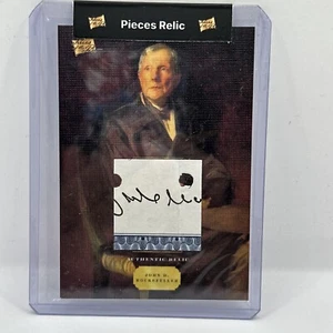 2023 Stücke Geschichte JOHN D ROCKEFELLER authentisches Relikt - Bild 1 von 4