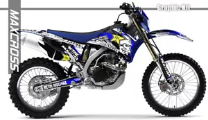 YAMAHA WR250F WR450F YZ250F YZ450F 2006 2007 2008 2009 MAXCROSS GRAPHICS KIT MM4 - Picture 1 of 2