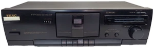 Teac V-377 Stereo Cassette Deck Black Tested & Faulty - Picture 1 of 6