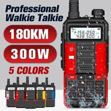 Handheld UV-10R Walkie Talkie Dual Band UHF VHF Two Way FM Ham Radio High Power