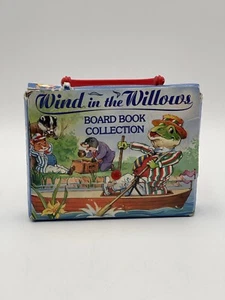Wind In The Willows Board Books  Illustrated John Patience 4 Books Vintage Italy - Picture 1 of 8