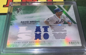 Topps Triple Threads David Wright Jersey Relic Late Show SSP GU/18 - Picture 1 of 1