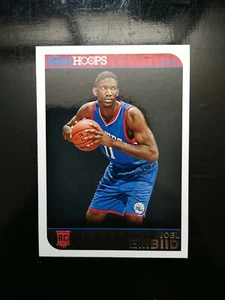 2014-15 NBA Hoops Joel Embiid Rookie Card RC #263 MINT Philadelphia 76ers - Picture 1 of 6