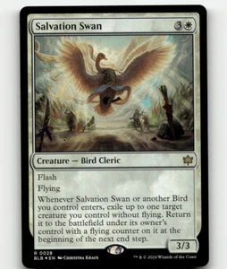 FOIL - MTG Salvation Swan #28 - Bloomburrow - Picture 1 of 1
