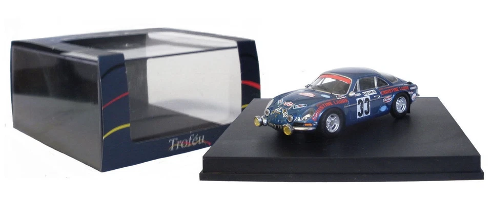 Trofeu 823 Alpine Renault A110 Monte Carlo Rally 1973 - J Henry 1/43 Scale - Image 1 of 1