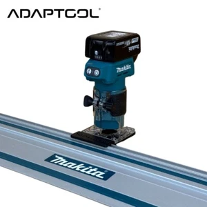 Makita DRT52 18V Router Trimmer Adaptor To Makita Guide Rail Track - Picture 1 of 10