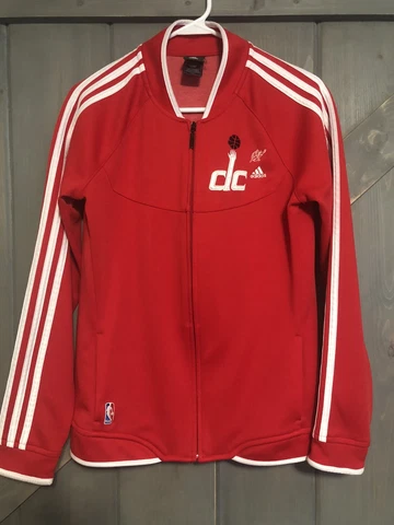 Washington (DC) Wizards Adidas Warm Up Jacket  NBA - Size Medium Cover