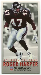 GameDay #343 1993 Roger Harper Atlanta Falcons - Foto 1 di 2