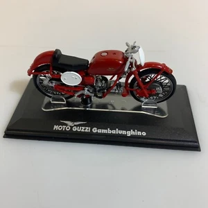 Modellino in scala 1:24 Moto Guzzi Gambalunghino con base - Imagen 1 de 4