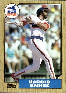 1987 Topps #772 Harold Baines - Picture 1 of 2