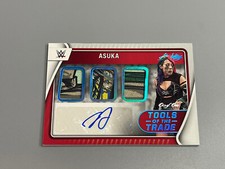 Asuka 2022 Chronicles WWE 1/1 Super Prime Tools Of The Trade Triple Relic Auto