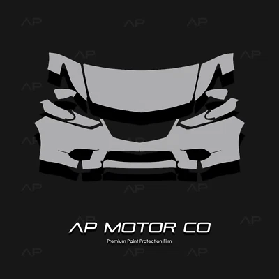 Fits Acura TSX 2011-2014 Paint Protection TPU PPF Pre-Cut Kit Ultra-Gloss - Image 1 of 4