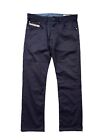 Diesel Industry Thanaz-A Slim Skinny Pants Mens 30x29 Navy Blue Coated Straight