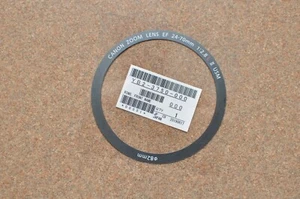Canon EF 24-70mm f/2.8L II USM Lens Front Name Ring Genuine Part YB2-3750-000 - Picture 1 of 1