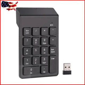 18 Keys 2.4G Wireless Numeric Keypad for Laptop Tablets Digital Keyboard Numpad - Picture 1 of 12