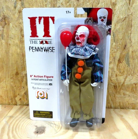 IT 1989 BURNED PENNYWISE MEGO RETRO FIGURE HORROR STEPHEN KING TIM CURRY NEW Cover