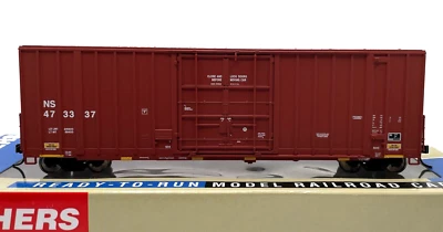 HO WALTHERS 932-7131 GOLD GUNDERSON 50' HI-CUBE PAPER BOXCAR NORFOLK SOUTHERN NS - Image 1 of 2