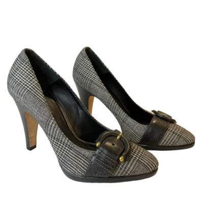 Zapatos de salón Banana Republic para mujer talla 7 a cuadros punta cerrada Foto 1 de 4