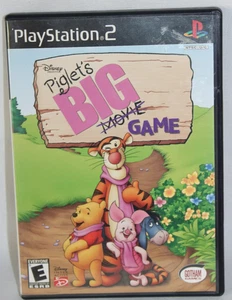 PS2 Piglet's Big Game Movie Playstation 2 Video Game With Case & Booklet Rare - Picture 1 of 5