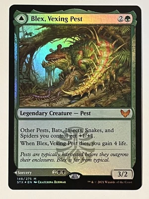Blex, Vexing Pest Strixhaven: School of Mages Foil MTG NM - Image 1 of 2