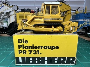 Vintage  Conrad Liebherr PR 731  Dozer with ripper  1:50 Diecast Model - Picture 1 of 15