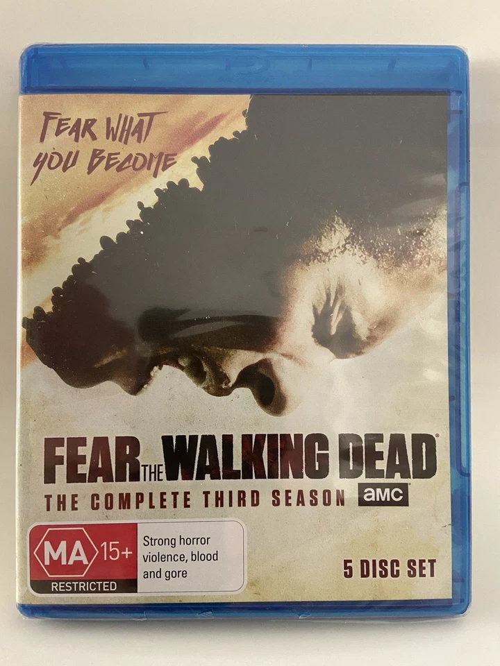 Fear The Walking Dead: Season 3 (Blu-ray, 2017) BRAND NEW - Region 4 - FREE POST - image 1 of 1