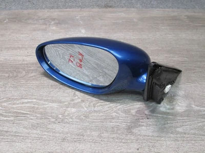 PORSCHE BOXSTER 986 1997-2004 PUERTA IZQUIERDA EXTERIOR VISTA LATERAL ESPEJO TÉRMICO AZUL Foto 1 de 4
