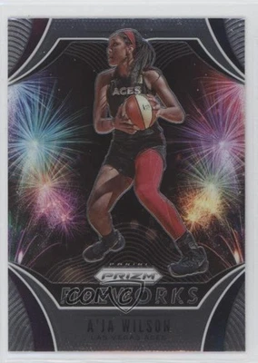 2020 Panini Prizm WNBA Fireworks A'ja Wilson #2 - Image 1 of 2