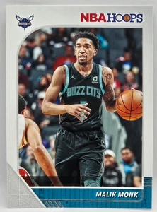 Carta Base 19-20 NBA Hoops Malik Monk (Charlotte Hornets) #264 - Foto 1 di 2