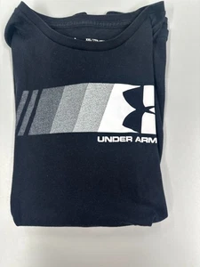 T-shirt uomo Under Armour taglia XXL sciolta Heat Gear nera logo manica corta - Foto 1 di 5