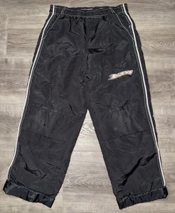 Mission Anaheim Ducks Hose Jungen L Large schwarz Trainingshose Sweats Hockey NHL - Bild 1 von 7