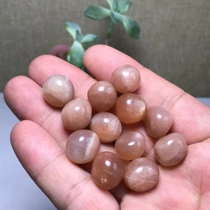 12pcs Natural orange moonstone agate Crystal gemstone Mineral Specimen A1124 - Picture 1 of 13