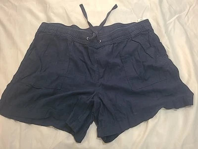 Traje de baño corto Nautica ESF11217 para mujer de 5" con fondo de natación, Deep Sea, XXL Foto 1 de 4